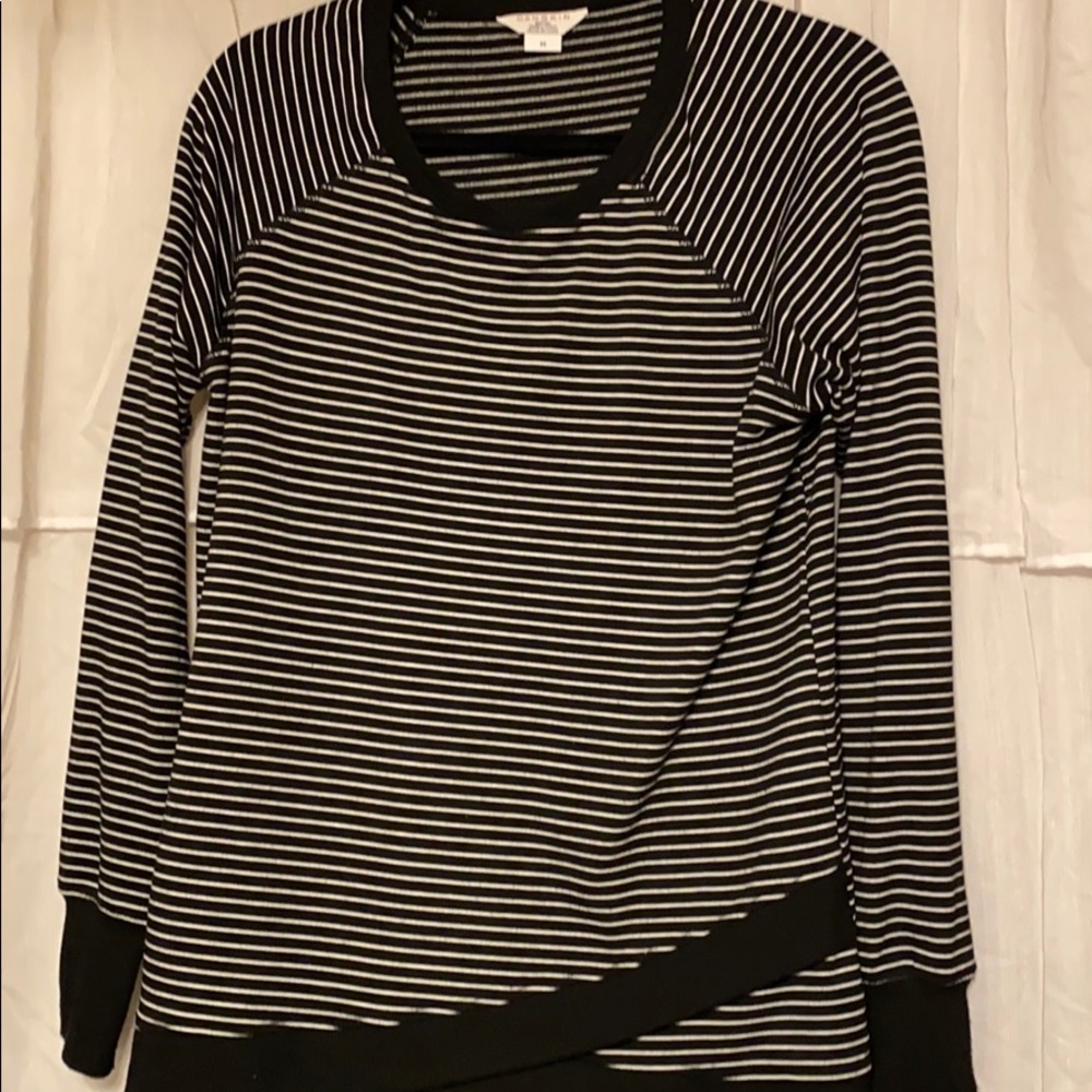 Black stripe long sleeve